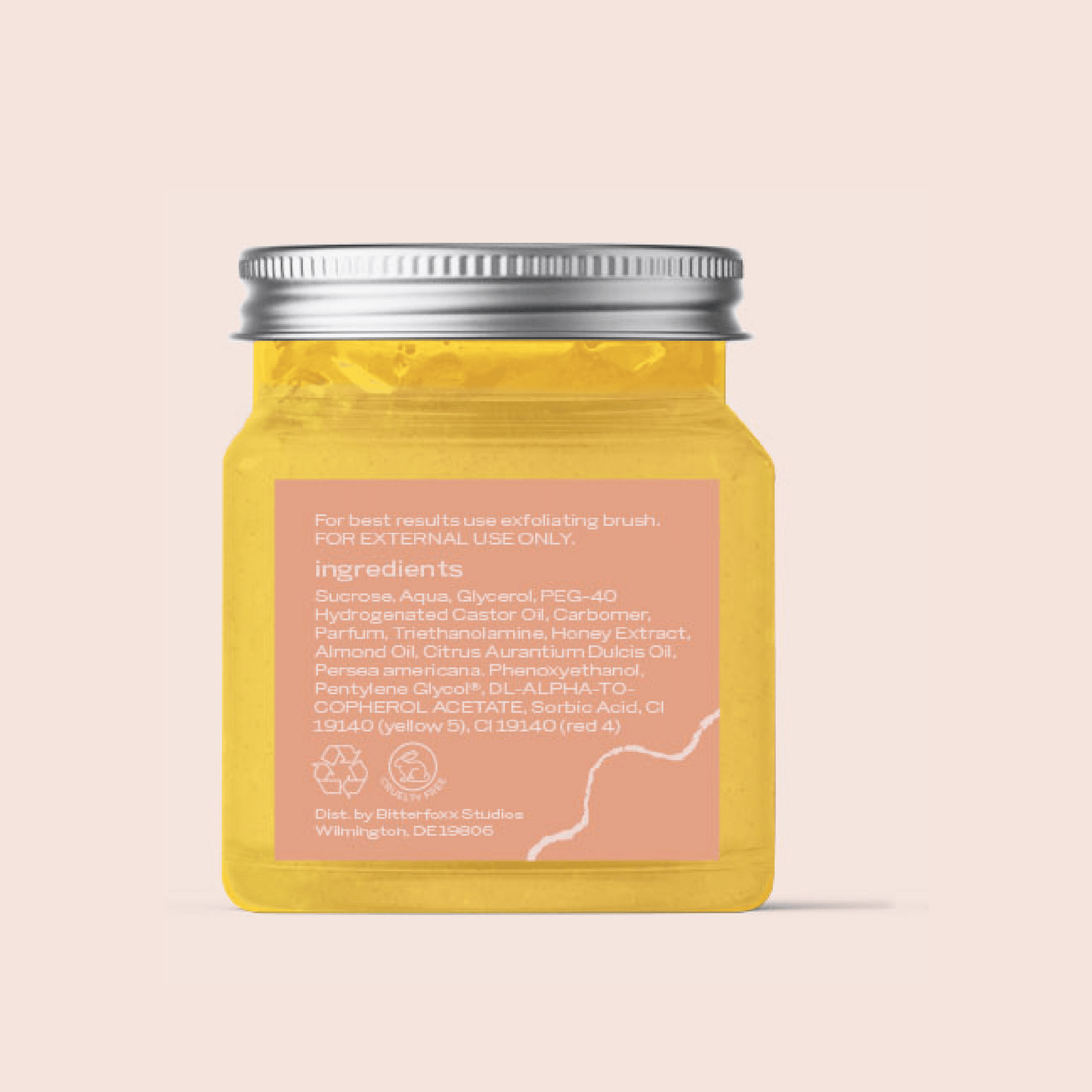 COME & GET IT exfoliating body scrub